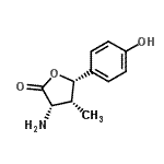 CAS#: 792154-39-3, (3S,4R,5S)-3-Amino-5-(4-hydroxyphenyl)-4-methyldihydro-2(3H)-furanone