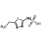 CAS#: 792187-06-5, (5-Ethyl-1,3,4-thiadiazol-2-yl)sulfamic acid