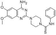 CAS#: 79221-43-5, 4-(4-Amino-6,7-Dimethoxyquinazolin-2-Yl)-N-Phenylpiperazine-1-Carbothioamide