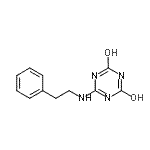 CAS#: 79246-48-3, 6-[(2-Phenylethyl)amino]-1,3,5-triazine-2,4(1H,3H)-dione