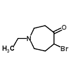 CAS#: 792847-20-2, 5-Bromo-1-ethyl-4-azepanone