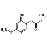 CAS#: 792850-24-9, Methyl (6-imino-4-methoxy-1(6H)-pyrimidinyl)acetate