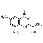 CAS 登录号：792860-94-7， 1-[(2-氨基-4-甲基-6-硝基苯基)氨基]-2-丙醇