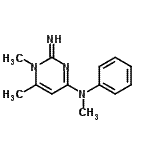 CAS#: 792874-36-3, 2-Imino-N,1,6-trimethyl-N-phenyl-1,2-dihydro-4-pyrimidinamine