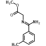 CAS 登录号：792892-72-9， 甲基(Z)-N-[氨基(3-甲基苯基)亚甲基]甘氨酸酯