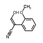 CAS 登录号：792894-06-5， (2E)-3-羟基-2-(2-甲氧基苯基)丙烯腈