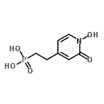 CAS#: 792894-97-4, [2-(1-Hydroxy-2-oxo-1,2-dihydro-4-pyridinyl)ethyl]phosphonic acid