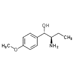 CAS 登录号：792900-49-3， (1S,2R)-2-氨基-1-(4-甲氧基苯基)-1-丁醇