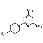 CAS 登录号：792940-21-7， 1-(4,6-二甲基-2-嘧啶基)-4-哌啶胺