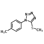 CAS 登录号：792950-12-0， 1-(4-甲基苯基)-5-(甲硫基)-1H-四唑