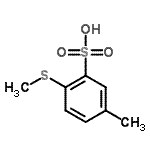 CAS#: 792951-92-9, 5-Methyl-2-(methylsulfanyl)benzenesulfonic acid