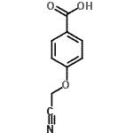 CAS 登录号：792954-24-6， 4-(氰基甲氧基)苯甲酸