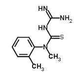 CAS 登录号：793610-38-5， 3-甲脒基-1-甲基-1-(2-甲基苯基)硫脲