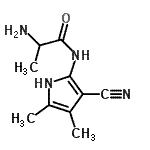 CAS#: 793619-30-4, N-(3-Cyano-4,5-dimethyl-1H-pyrrol-2-yl)alaninamide