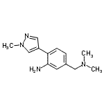 CAS#: 793667-45-5, 5-[(Dimethylamino)methyl]-2-(1-methyl-1H-pyrazol-4-yl)aniline