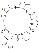 CAS#: 79385-98-1, 3-(16-Butan-2-Yl-10,11,14-Trimethyl-2,5,9,12,15,18-Hexaoxo-13-Propan-2-Yl-4-Oxa-1,8,11,14,17-Pentazabicyclo[17.4.0]Tricosan-3-Yl)-2-Methylpropanoic Acid