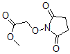 CAS 登录号：79403-55-7， 2-(2,5-二氧代吡咯烷-1-基)氧基乙酸甲酯
