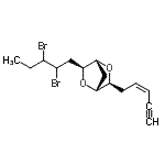 CAS#: 79435-29-3, (1S,5S)-1,4:2,5-Dianhydro-3-deoxy-1-(2,3-dibromopentyl)-5-[(2Z)-2-penten-4-yn-1-yl]-L-threo-pentitol