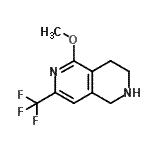 CAS#: 794461-83-9, 5-Methoxy-7-(trifluoromethyl)-1,2,3,4-tetrahydro-2,6-naphthyridine