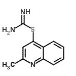 CAS#: 794461-88-4, 2-Methyl-4-quinolinyl carbamimidothioate