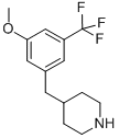 CAS 登录号：794500-99-5， 4-(3-甲氧基-5-三氟甲基-苄基)-哌啶