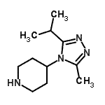 CAS 登录号：795310-37-1， 4-(3-异丙基-5-甲基-4H-1,2,4-三唑-4-基)哌啶