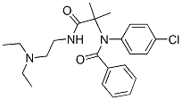 CAS#: 79565-76-7, N-(4-Chlorophenyl)-N-[1-(2-Diethylaminoethylamino)-2-Methyl-1-Oxopropan-2-Yl]Benzamide