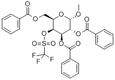 CAS#: 79580-70-4, Methyl 2,3,6-Tri-O-Benzoyl-4-O-Trifluoromethanesulfononyl-alpha-D-Galactopyranoside