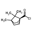 CAS#: 79634-76-7, 4,7,7-Trimethyl-2-oxabicyclo[2.2.1]heptane-1-carbonyl chloride