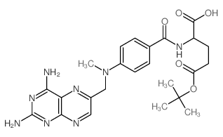 CAS#: 79640-76-9, 2-[[4-[(2,4-Diaminopteridin-6-Yl)Methyl-Methylamino]Benzoyl]Amino]-5-[(2-Methylpropan-2-Yl)Oxy]-5-Oxopentanoic Acid