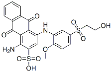 CAS#: 79641-28-4, 1-Amino-4-[[5-(2-Hydroxyethylsulfonyl)-2-Methoxyphenyl]Amino]-9,10-Dioxoanthracene-2-Sulfonic Acid