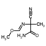 CAS#: 79681-03-1, Methyl (1-amino-2-cyano-1-oxo-2-propanyl)imidoformate