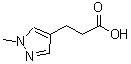 CAS 登录号：796845-56-2， 3-(1-甲基-1H-吡唑-4-基)丙酸