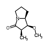 CAS 登录号：796853-19-5， (1S,2R,7aS)-1-甲氧基-2-甲基六氢-3H-吡咯里嗪-3-酮