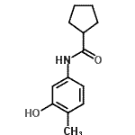 CAS#: 796887-76-8, N-(3-Hydroxy-4-methylphenyl)cyclopentanecarboxamide