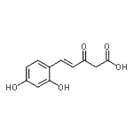 CAS 登录号：797035-12-2， (4E)-5-(2,4-二羟基苯基)-3-氧代-4-戊烯酸