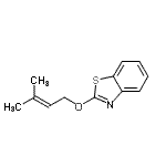 CAS#: 79714-85-5, 2-[(3-Methyl-2-buten-1-yl)oxy]-1,3-benzothiazole