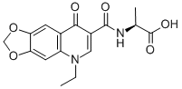 CAS#: 79721-05-4, (2S)-2-[(5-Ethyl-8-Oxo[1,3]Dioxolo[4,5-g]Quinoline-7-Carbonyl)Amino]Propanoic Acid