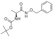 CAS#: 79722-09-1, tert-Butyl N-[(2S)-1-oxo-1-(phenylmethoxyamino)propan-2-yl]carbamate