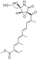 CAS#: 79748-81-5, Methyl (2E,3E,5E,7E,9E)-2-Ethylidene-11-[(1R,2S,5R)-2-Hydroxy-2-(2-Hydroxyethyl)-4-Oxo-6-Oxa-3-Azabicyclo[3.1.0]Hexan-5-Yl]-4,6,10-Trimethyl-11-Oxoundeca-3,5,7,9-Tetraenoate