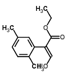 CAS 登录号：797756-82-2， 乙基(2E)-2-(2,5-二甲基苯基)-3-羟基丙烯酸酯