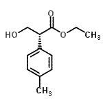 CAS 登录号：797756-96-8， 乙基(2R)-3-羟基-2-(4-甲基苯基)丙酸酯
