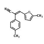 CAS#: 797775-90-7, (2E)-3-(5-Methyl-2-furyl)-2-(4-methylphenyl)acrylonitrile