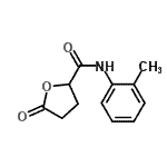 CAS 登录号：797797-32-1， N-(2-甲基苯基)-5-氧代四氢-2-呋喃甲酰胺