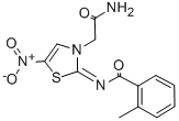 CAS 登录号：79798-95-1， N-[3-(2-氨基-2-氧代乙基)-5-硝基-1,3-噻唑-2-亚基]-2-甲基苯甲酰胺