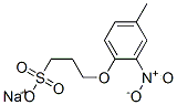CAS 登录号：79817-52-0， 3-(4-甲基-2-硝基苯氧基)丙烷-1-磺酸钠