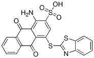 CAS#: 79817-55-3, 1-Amino-4-(1,3-Benzothiazol-2-Ylsulfanyl)-9,10-Dioxoanthracene-2-Sulfonic Acid