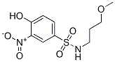 CAS 登录号：79817-62-2， 4-羟基-N-(3-甲氧基丙基)-3-硝基苯磺酰胺