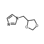 CAS#: 798571-51-4, 1-(1,3-Dioxolan-4-ylmethyl)-1H-imidazole
