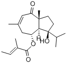 CAS#: 79863-24-4, [(3R,3aS,4S,8aS)-3-Hydroxy-6,8a-Dimethyl-8-Oxo-3-Propan-2-Yl-2,3a,4,5-Tetrahydro-1H-Azulen-4-Yl] (Z)-2-Methylbut-2-Enoate